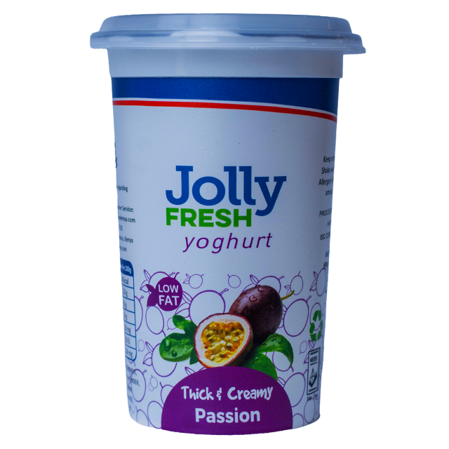 Jolly Fresh Passion Yoghurt 500Ml